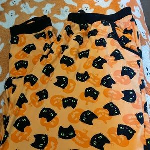 Cat & Jack o lantern pajama pants